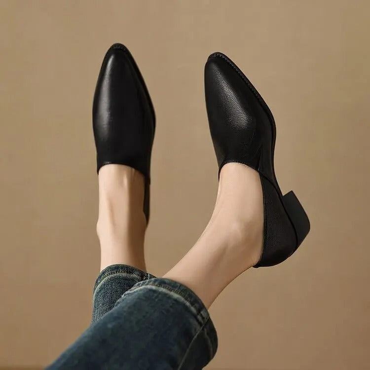 Verona loafers med klack