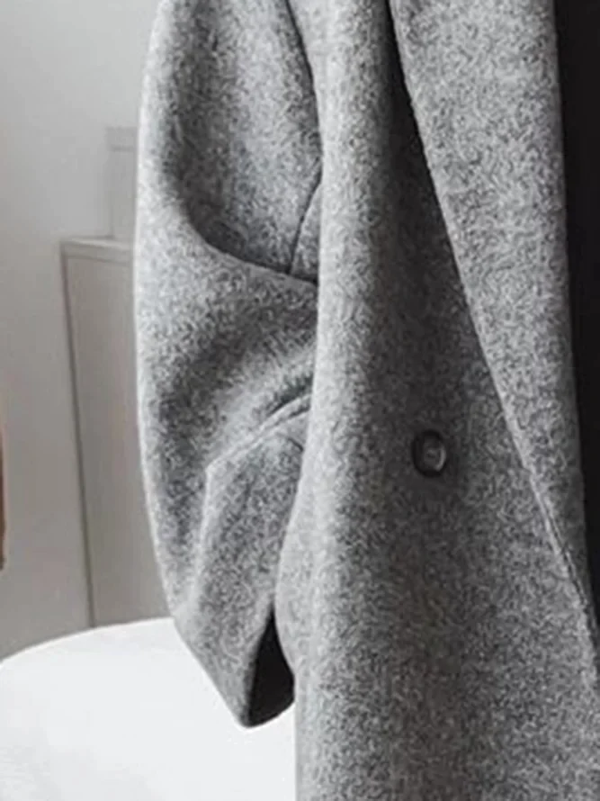 Klassisk Trenchcoat I Ull