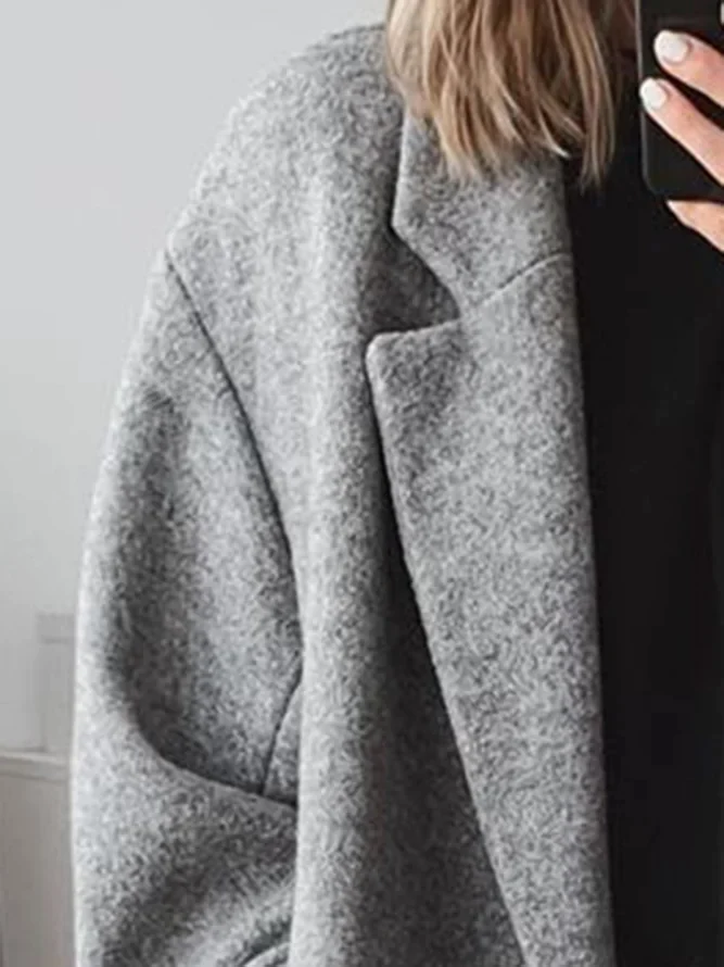 Klassisk Trenchcoat I Ull