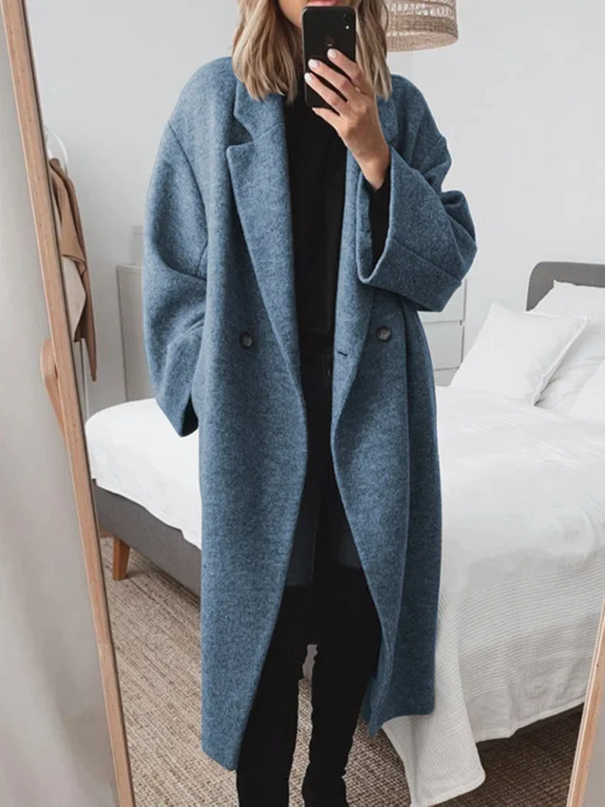 Klassisk Trenchcoat I Ull