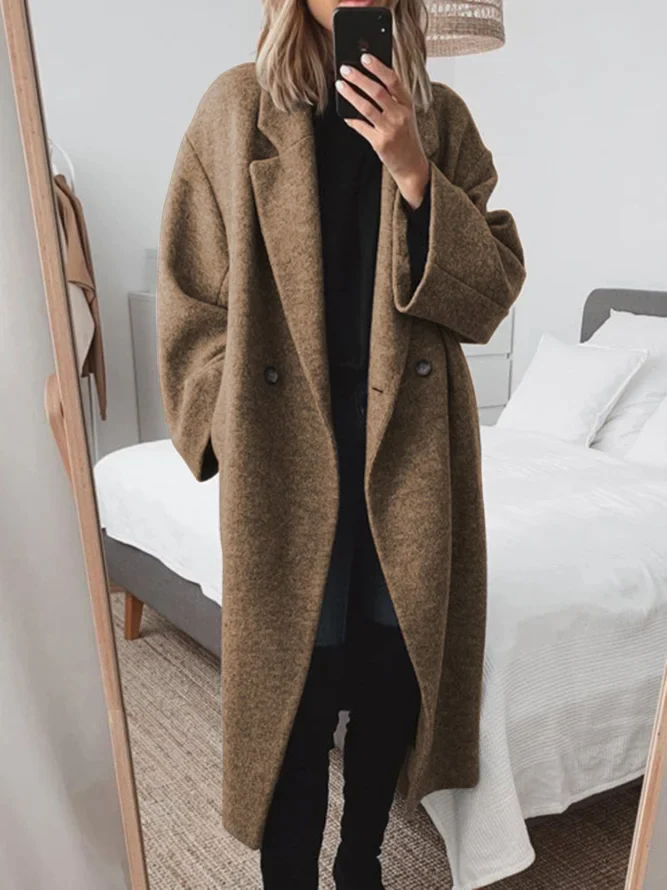 Klassisk Trenchcoat I Ull