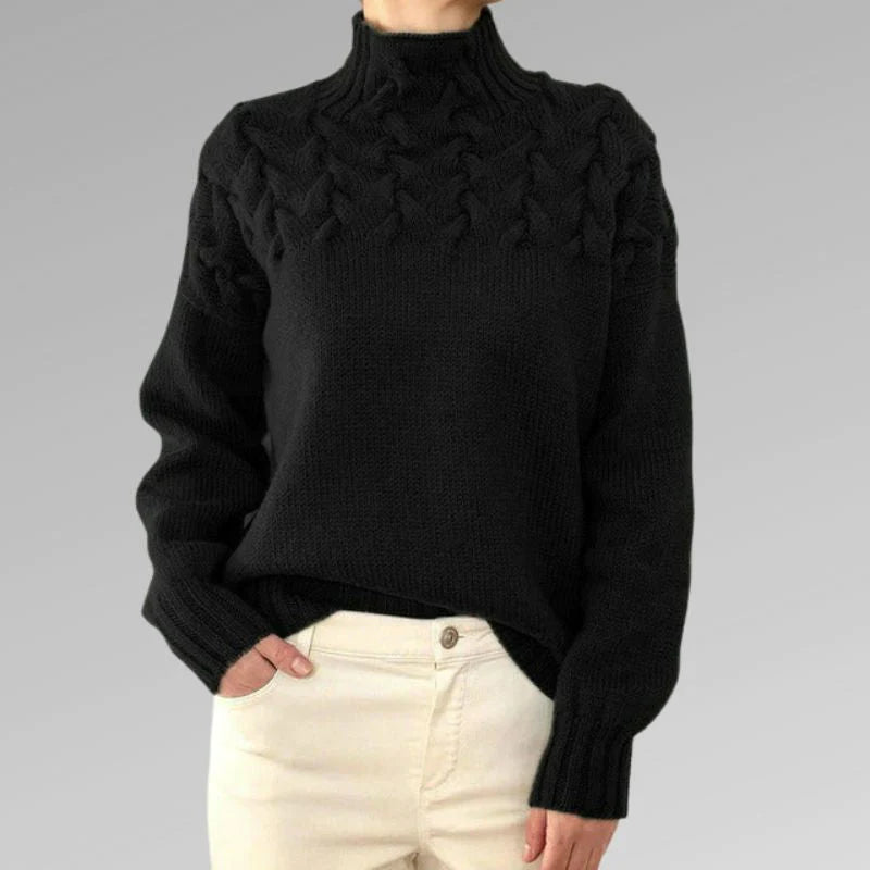 Charlotte™ - Livs Tröja i Old Money-stil