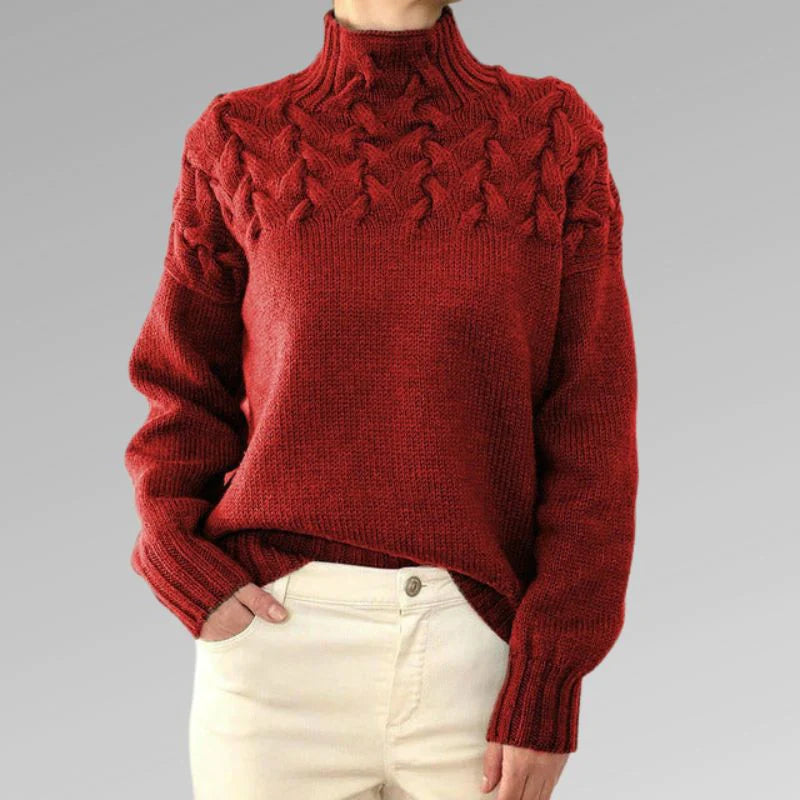Charlotte™ - Livs Tröja i Old Money-stil
