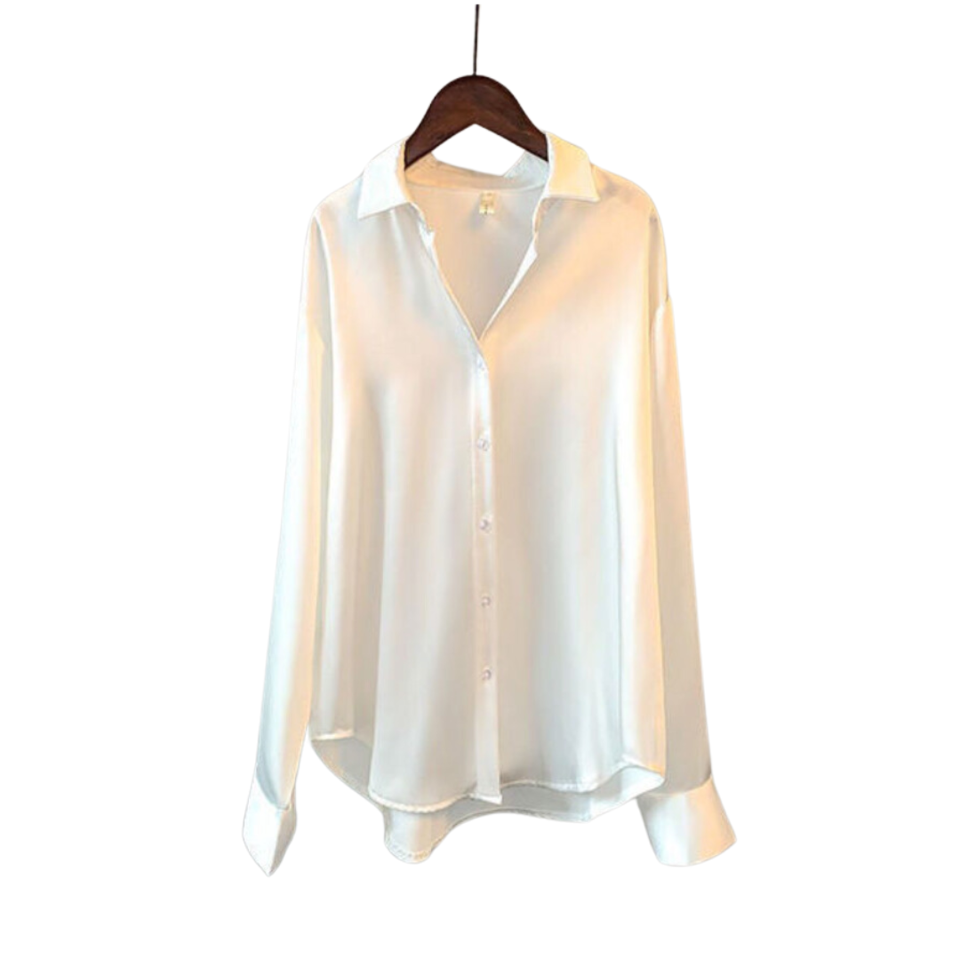 Långärmad Satin