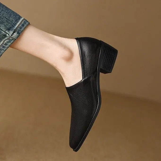 Verona loafers med klack