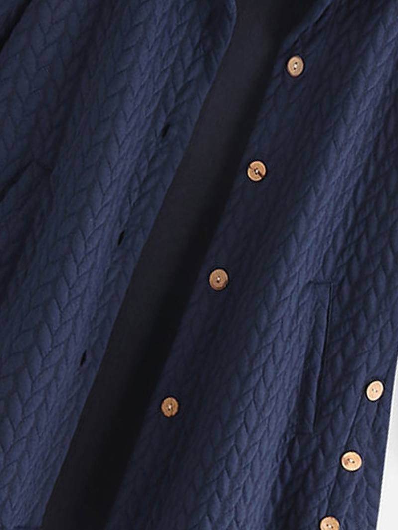 Trendig Oversized Kappa Med Huva