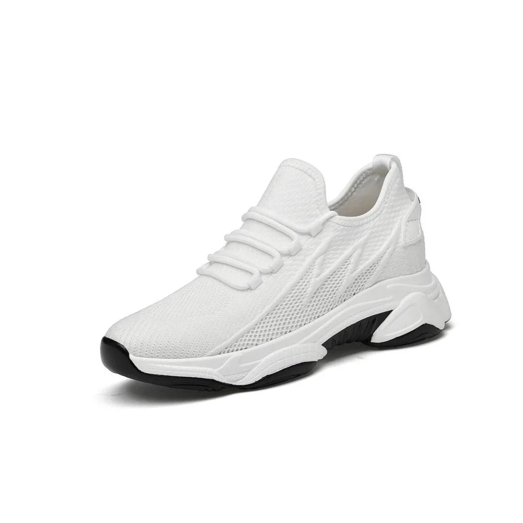 Sneakers I Mesh Som Andas Och Ger Okad Höjd
