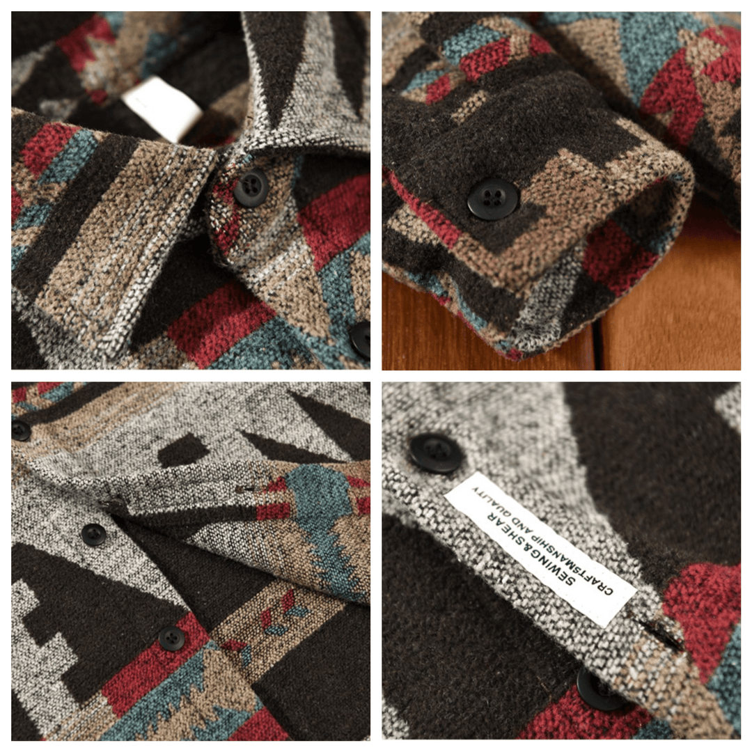 Navajo Tweedskjorta I Jacquard