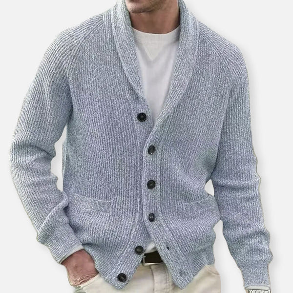 Marino™ - Stickad cardigan för män