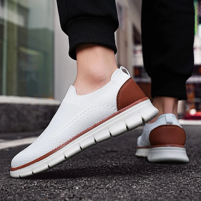 Flexibel Passform Slip-On Sneakers