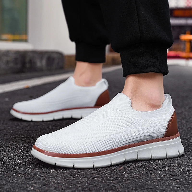 Flexibel Passform Slip-On Sneakers