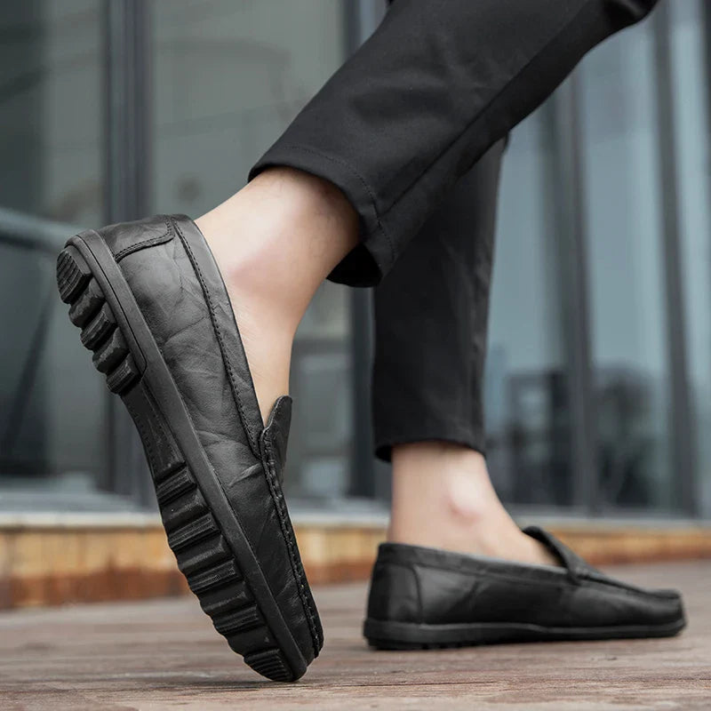 Larvotto - Loafers i läder