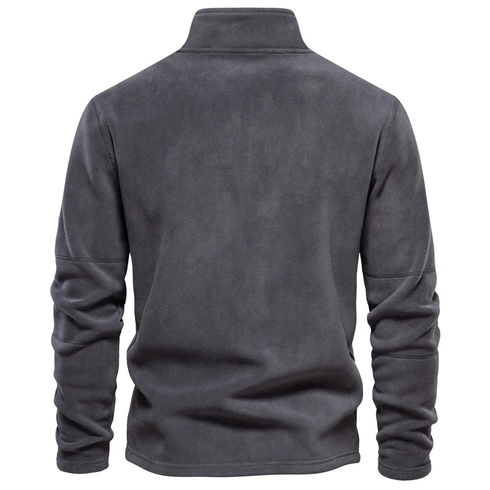 Luca pullover med kvartsdragkedja