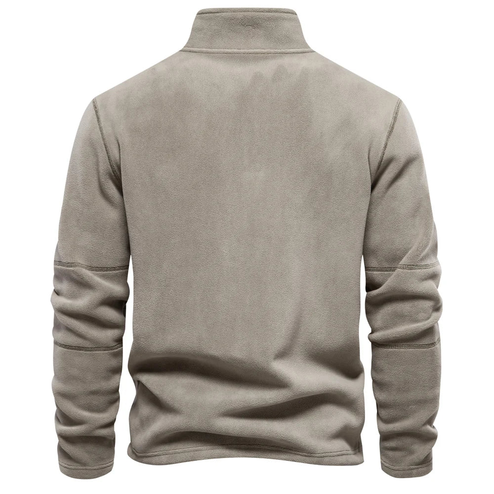 Luca pullover med kvartsdragkedja