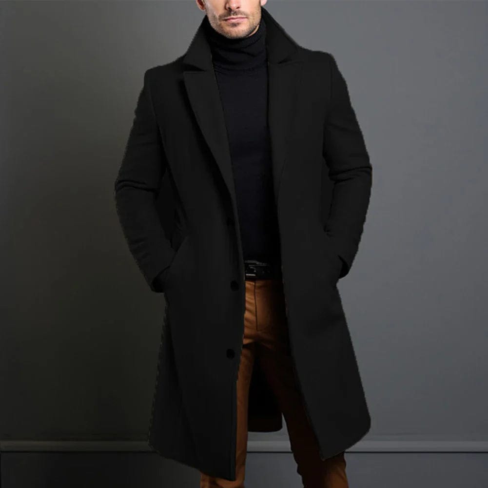Varm Trenchcoat I Ull