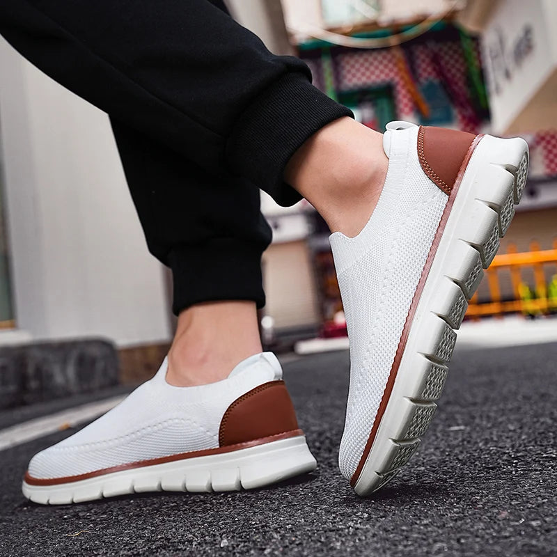 Flexibel Passform Slip-On Sneakers