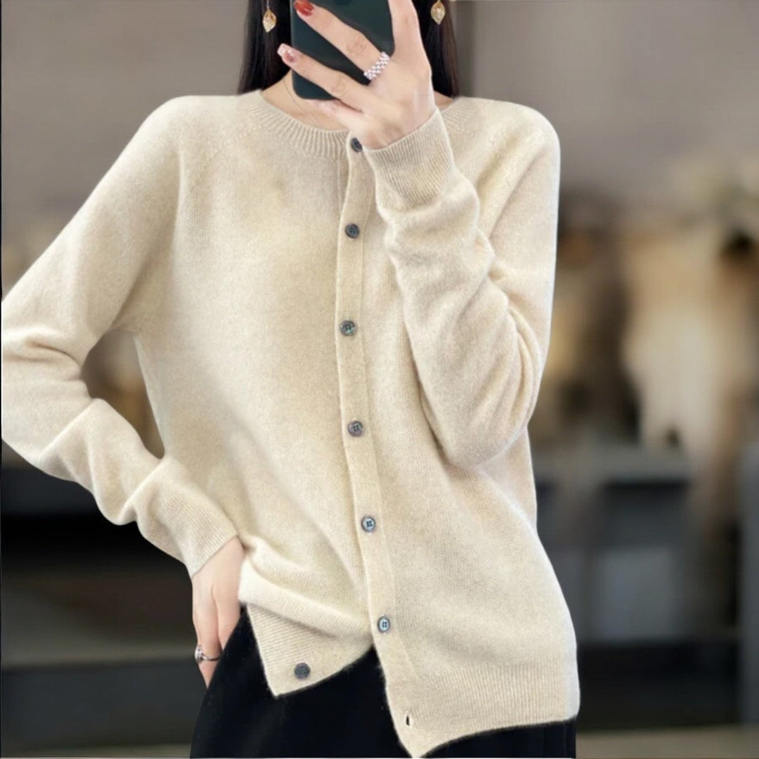 Kashmir Cardigan Elastiska Tröjor