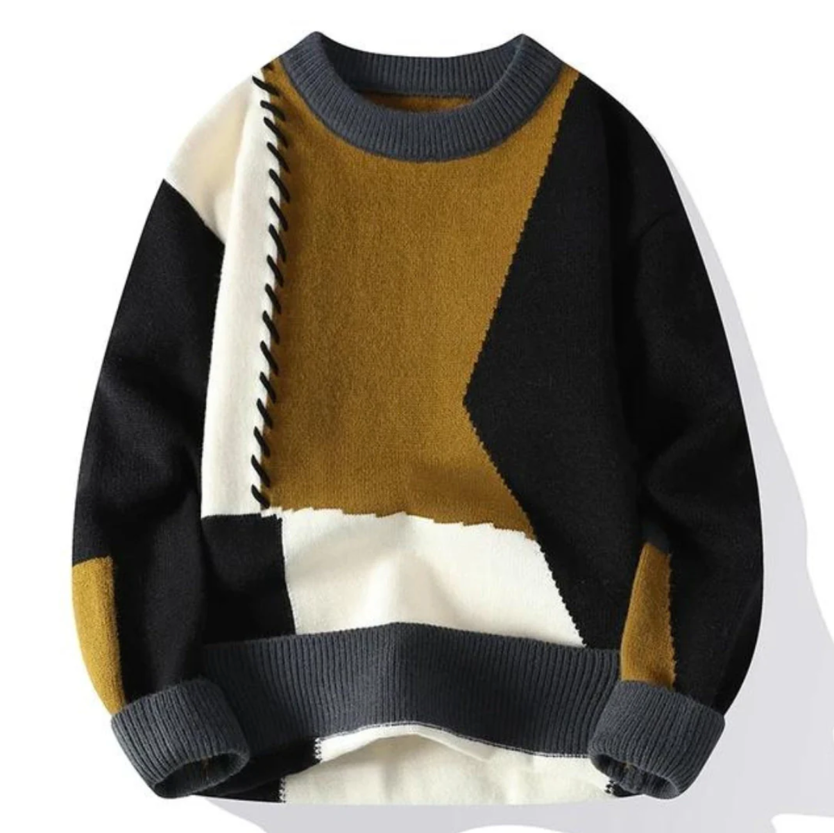 Tröja I Patchwork-Stil