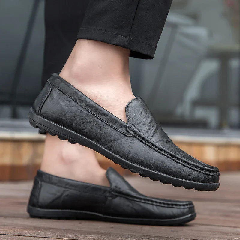 Larvotto - Loafers i läder
