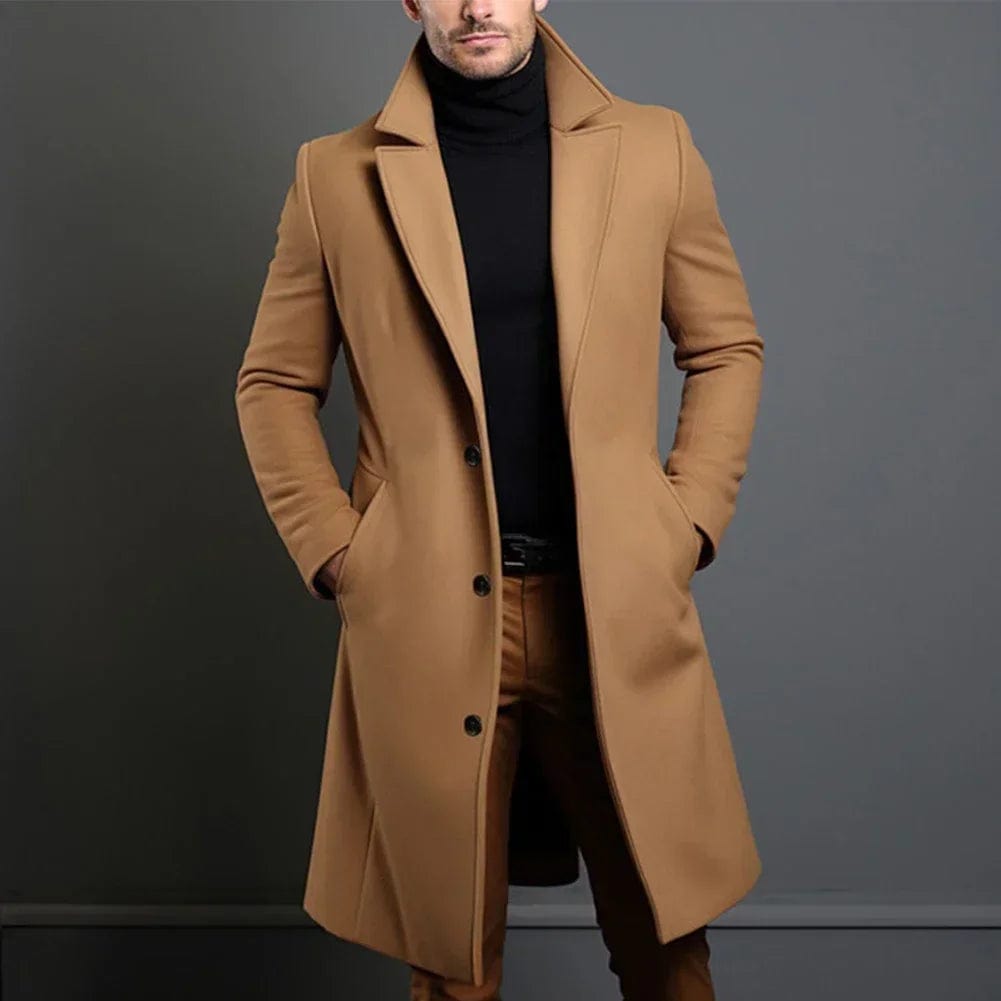 Varm Trenchcoat I Ull