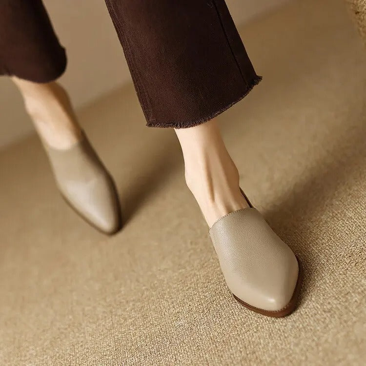 Verona loafers med klack