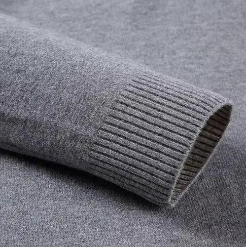 Kashmir-Turtleneck-Tröja Av Hög Kvalitet