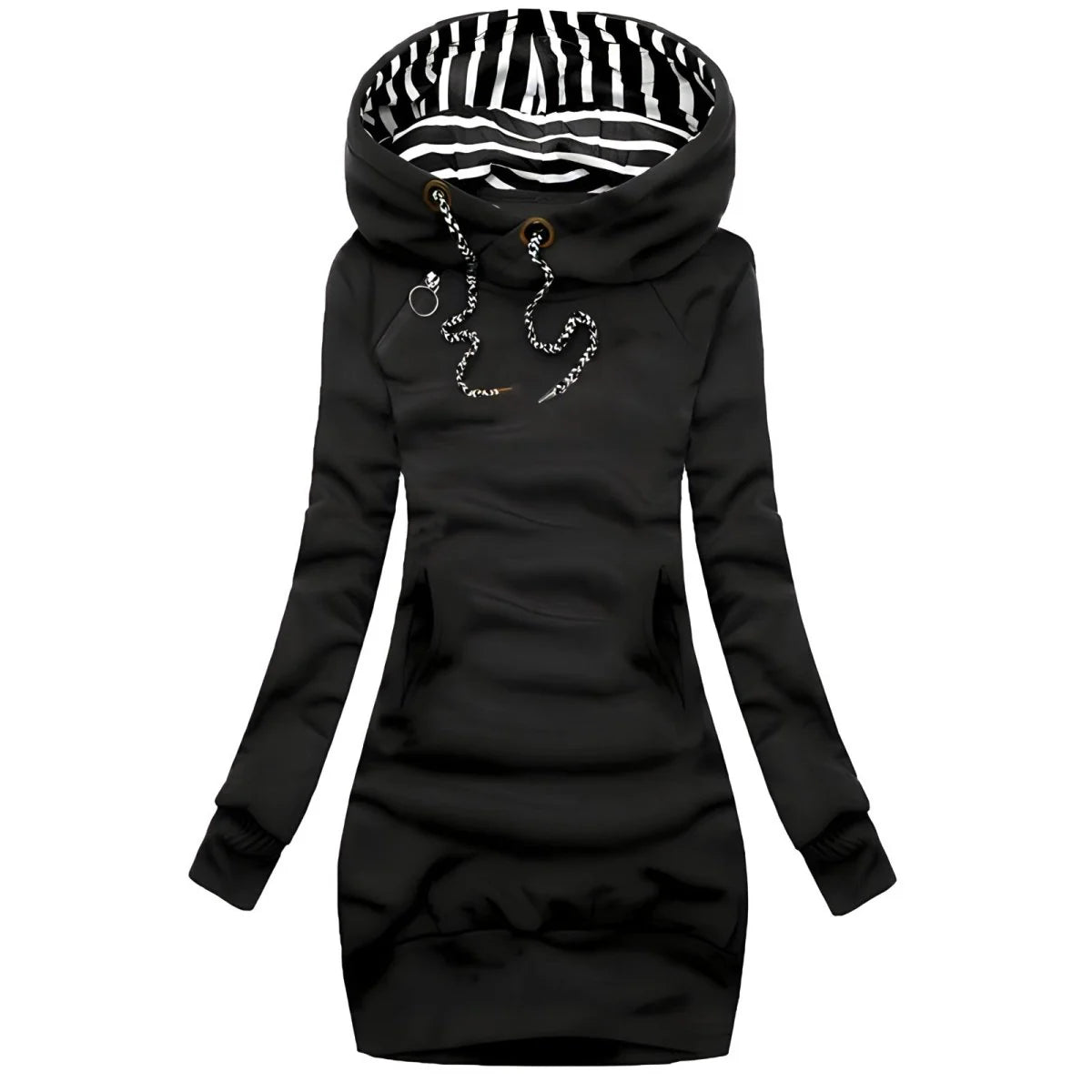Slim Fit Hoodie Vinterklänning