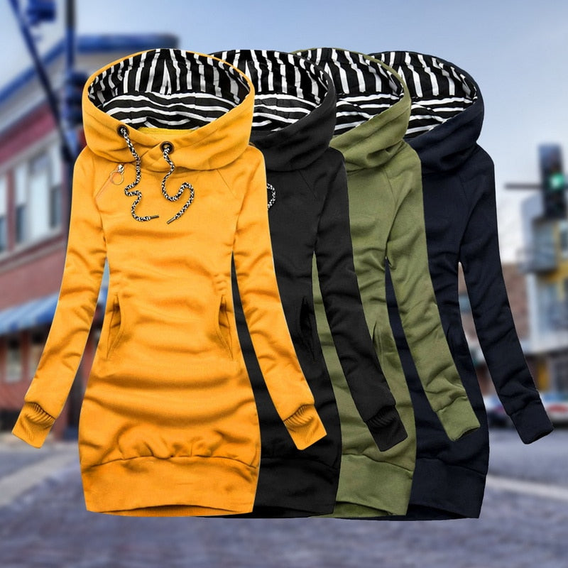 Slim Fit Hoodie Vinterklänning