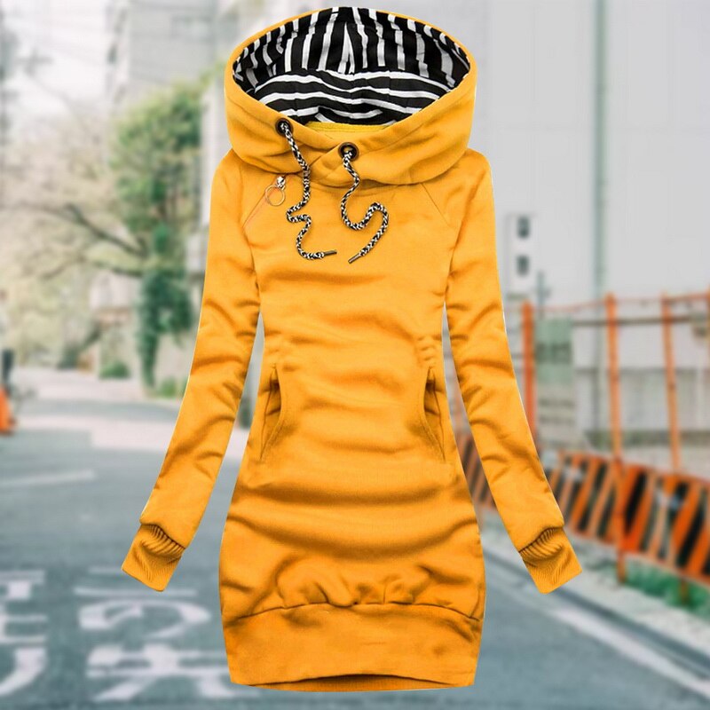 Slim Fit Hoodie Vinterklänning