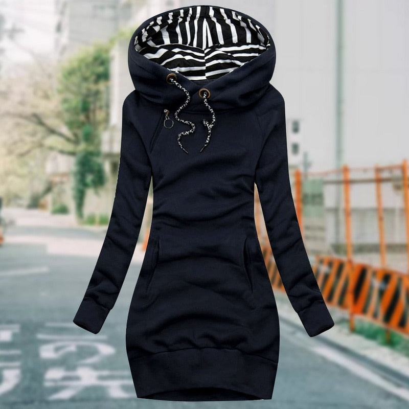Slim Fit Hoodie Vinterklänning
