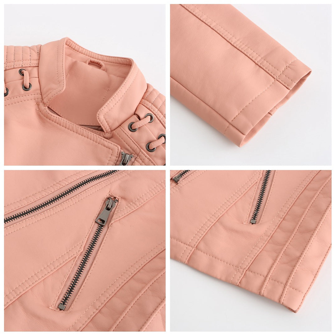 Elin's Läderjacka™ | Tidlös Svensk Stil