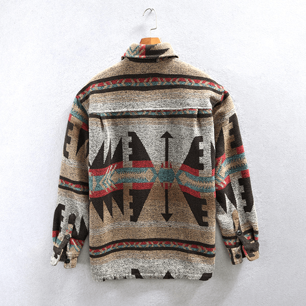 Navajo Tweedskjorta I Jacquard